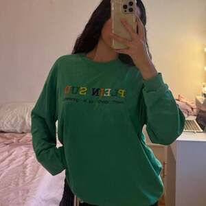 Vintage Plein Sud Green Graphic Crewneck Sweatshirt - Lightweight Streetwear
